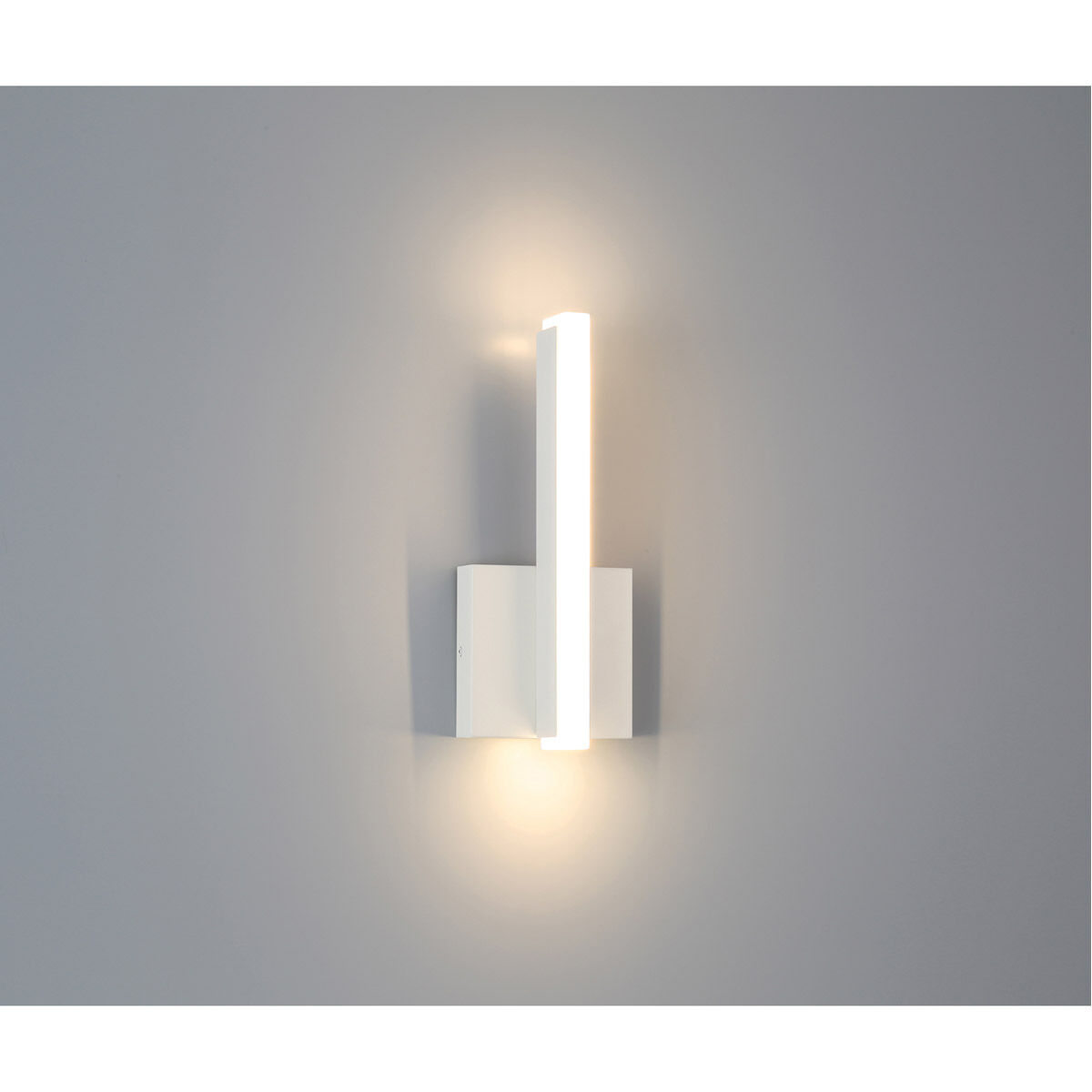 Illume LED 5 inch Matte White Wall Sconce Wall Light