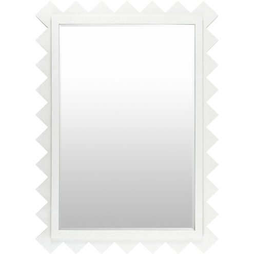 Harrison 35 X 25 inch White Accent Mirror