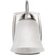 Brentwood LED 7 inch Brushed Nickel Wall Mount Wall Light