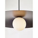 Sean Lavin Pirlo LED 22 inch Aged Brass Pendant Ceiling Light in LED 90 CRI 3000K