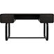 Voltes 60 X 26 inch Ebony Walnut Desk