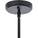Aivian 5 Light 30 inch Black Chandelier Ceiling Light, Medium