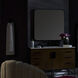 Avior 36 X 24 inch Black LED Lighted Mirror, Vanita by Oxygen