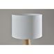 Travis 25.5 inch 150.00 watt Travertine Stone Table Lamp Portable Light