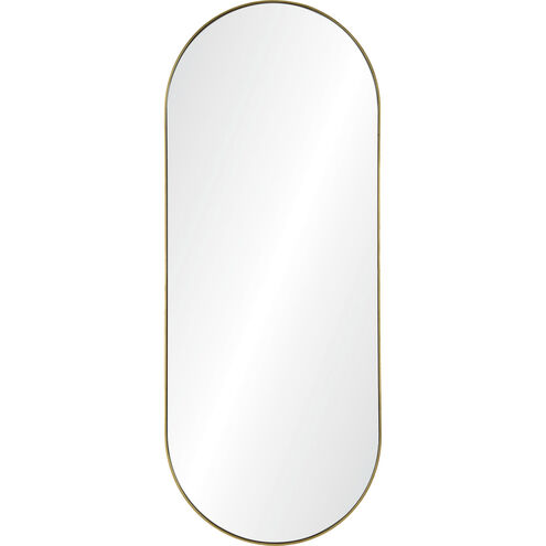 Marius 60 X 24 inch Gold Leaf Full Length Wall Mirror