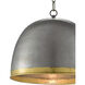 Matute 1 Light 17 inch Pewter Pendant Ceiling Light