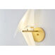 Canada LED 11 inch Gold LED Wall Sconce Wall Light