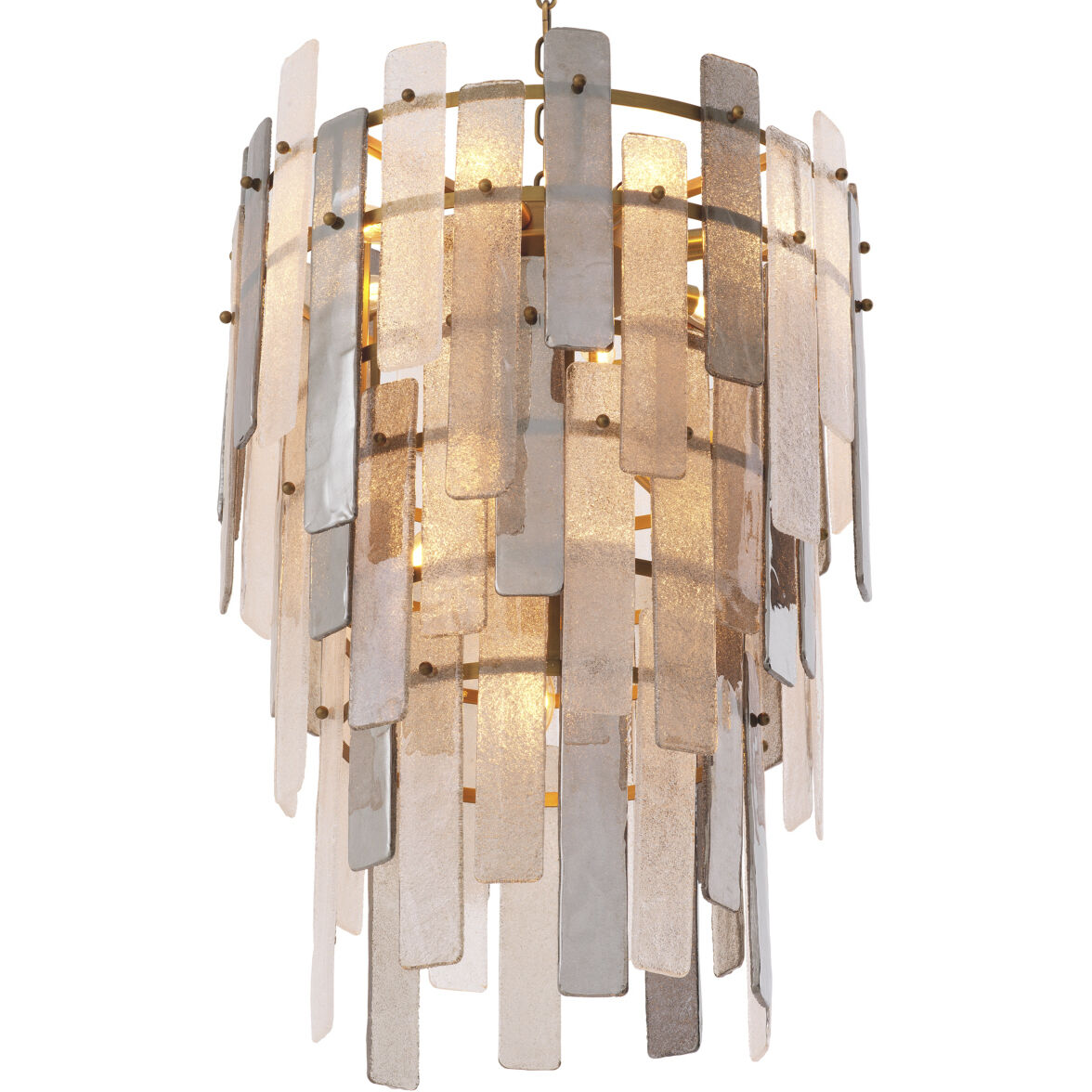 Greyson 13 Light 24.41 inch Antique Brass Chandelier Ceiling Light