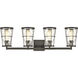 Kendrix 4 Light 31 inch Oil Rubbed Bronze Vanity Light Wall Light