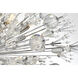 Vera 38 Light 42 inch Chrome Pendant Ceiling Light