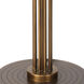 Marcus 61 inch 100.00 watt Antique Brass Metal Floor Lamp Portable Light