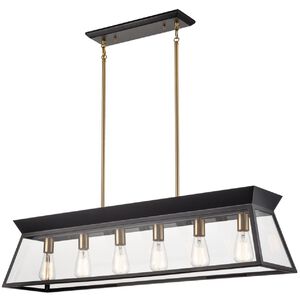 Lucian 6 Light 42.00 inch Island Light