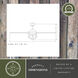 Barnes 21.26 inch Matte Black and Rustic Oak with Driftwood-Black Walnut Blades Ceiling Fan