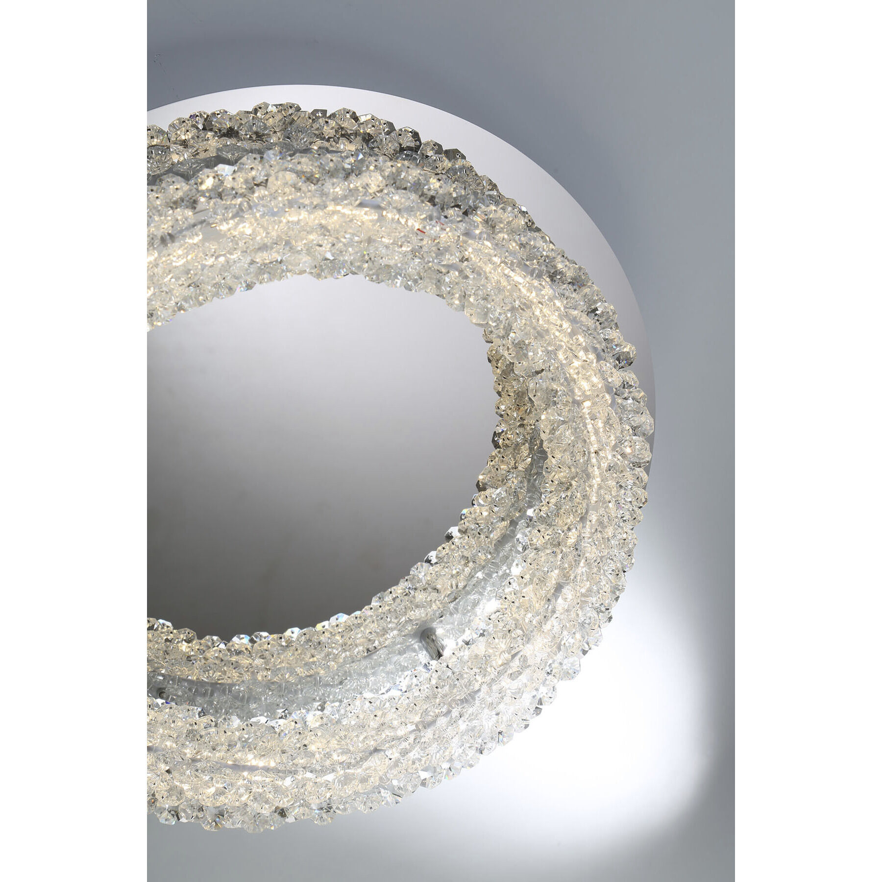 Sassi LED 18 inch Chrome Vanity Light Wall Light, Small