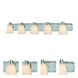 Southport 5 Light 38.5 inch Satin Nickel Bath Vanity Wall Light