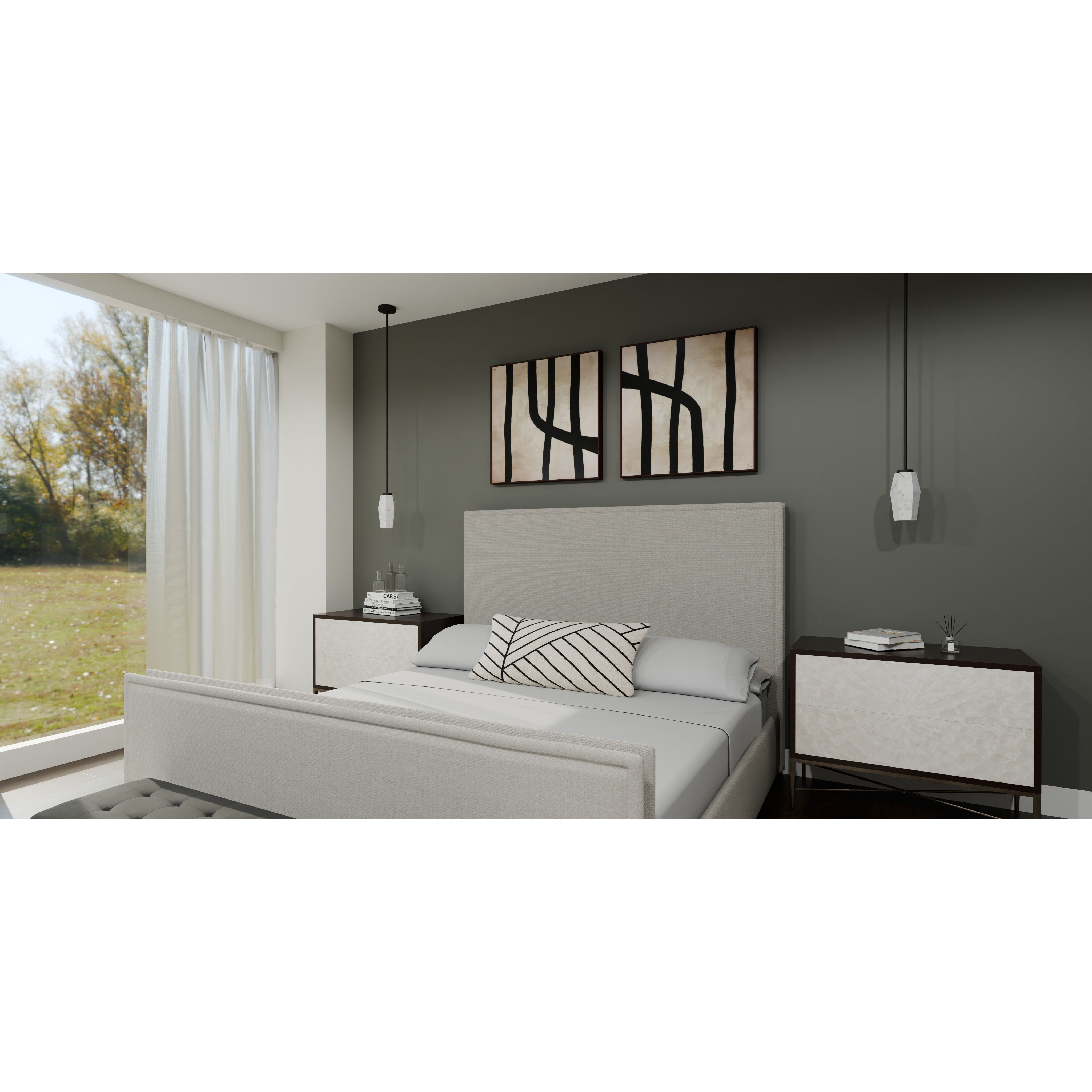 Fogel 1 Light 5 inch Matte Black Mini Pendant Ceiling Light, Small