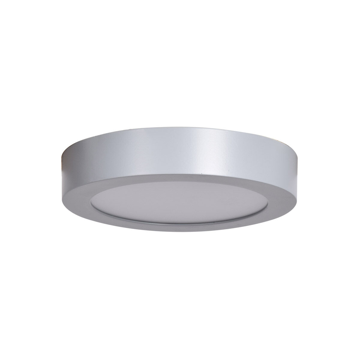 Strike 2.0 LED 7 inch Silver Flush Mount Ceiling Light