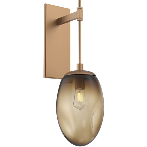 Meteo Incandescent 1 Light 8 inch Novel Brass Indoor Sconce Wall Light, Tempo Nebula