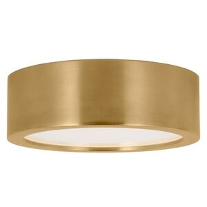Kelly Wearstler Cerne LED 5 inch Natural Brass Flush Mount Ceiling Light in 277V
