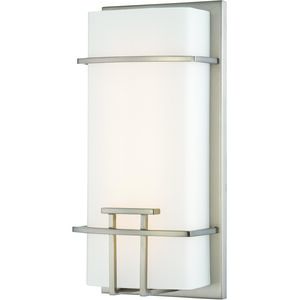 GK LED 6 inch Brushed Nickel ADA Wall Sconce Wall Light