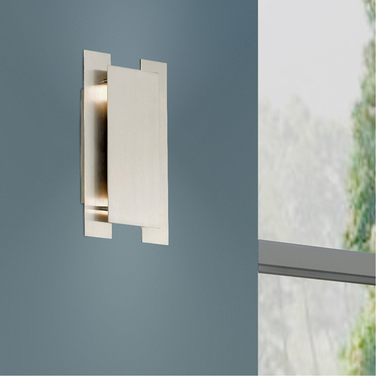 Varick 2 Light 8 inch Brushed Nickel ADA ADA Wall Sconce Wall Light