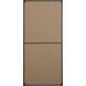 Monet 60 X 30 inch Black Wall Mirror