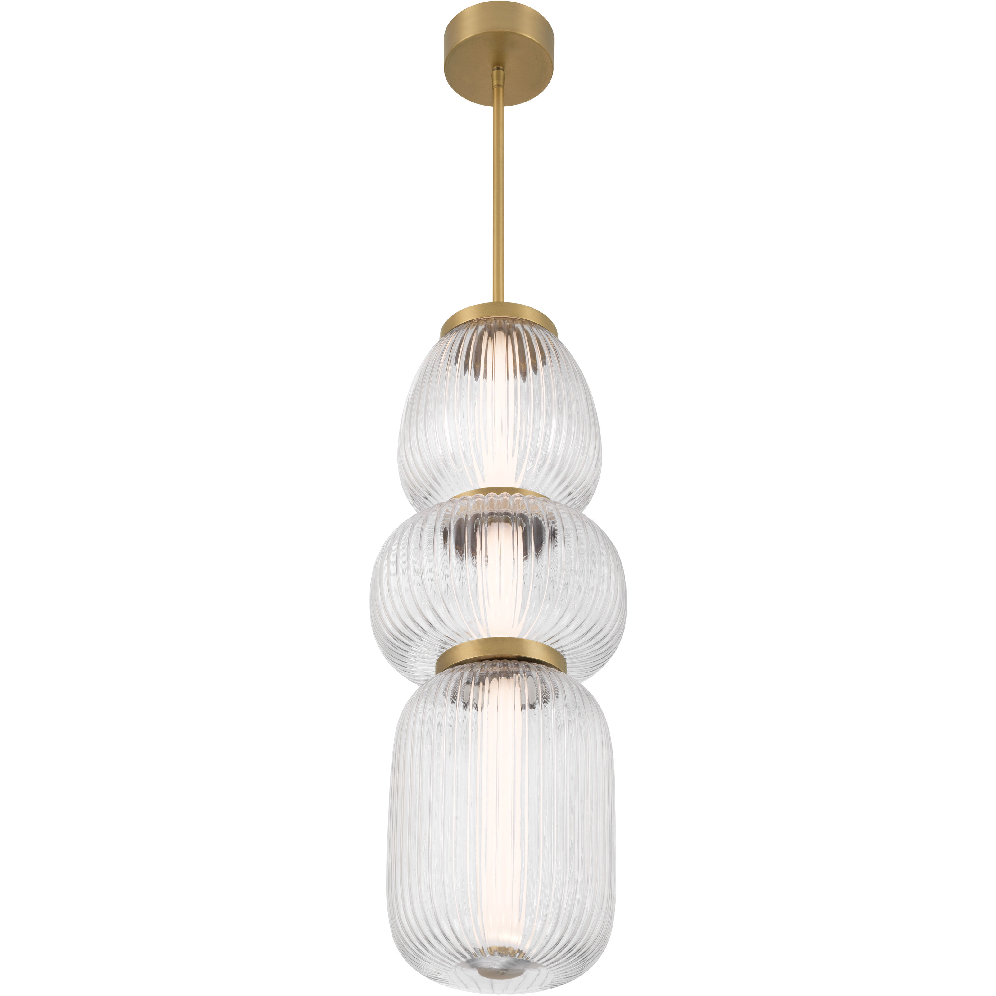 Cordel LED 9.5 inch Legacy Brass Mini Pendant Ceiling Light