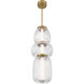 Cordel LED 9.5 inch Legacy Brass Mini Pendant Ceiling Light