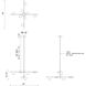 Jayden LED 40 inch Black and Brushed Gold Chandelier Ceiling Light
