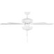 Linden DC 52 LED 52 inch Matte White Ceiling Fan
