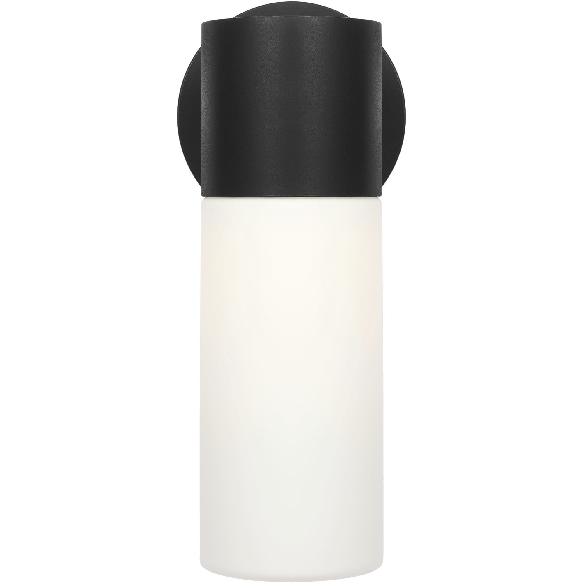 Barbara Barry Focal LED 16.25 inch Textured Black Outdoor Sconce