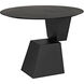 Pieta 39 X 39 inch Matte Black Accent Table, Round