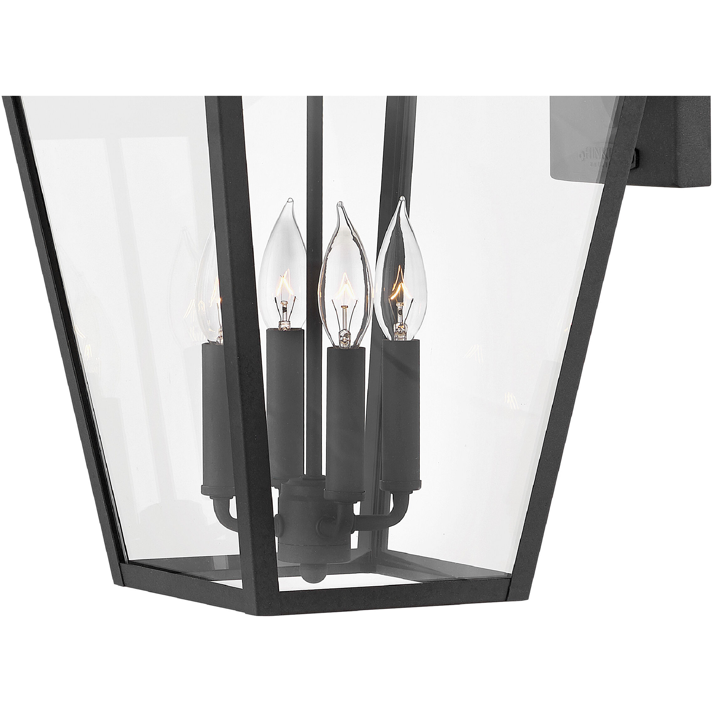 Estate Series Alford Place LED 24 inch Museum Black Outdoor Wall Mount Lantern, Large