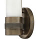 Remi LED 5 inch Champagne Bronze Bath Light Wall Light
