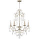 Merida 5 Light 28 inch Vintage Gold Chandelier Ceiling Light