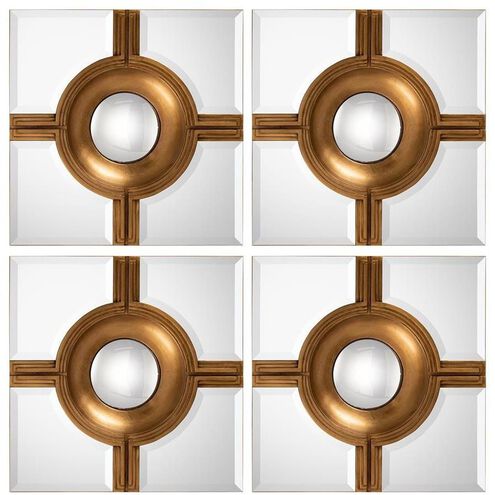 Reflections 21 X 21 inch Mirrors, Set of 4