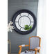 Cameron 47 X 47 inch Black Mirror