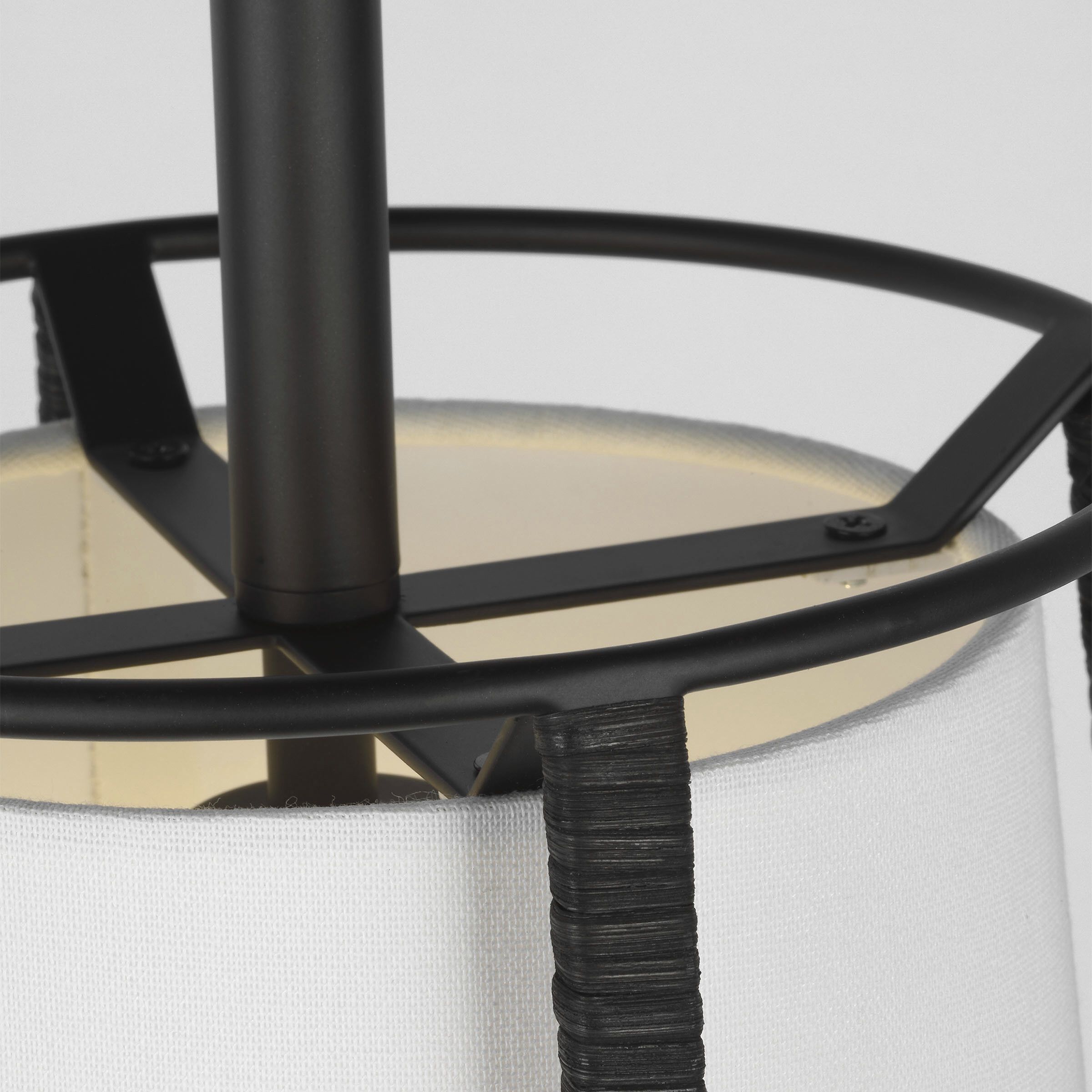 Drew & Jonathan Cortes 1 Light 10 inch Midnight Black Hanging Shade Ceiling Light, Medium