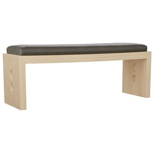 Raul 19 inch Graphite Bench