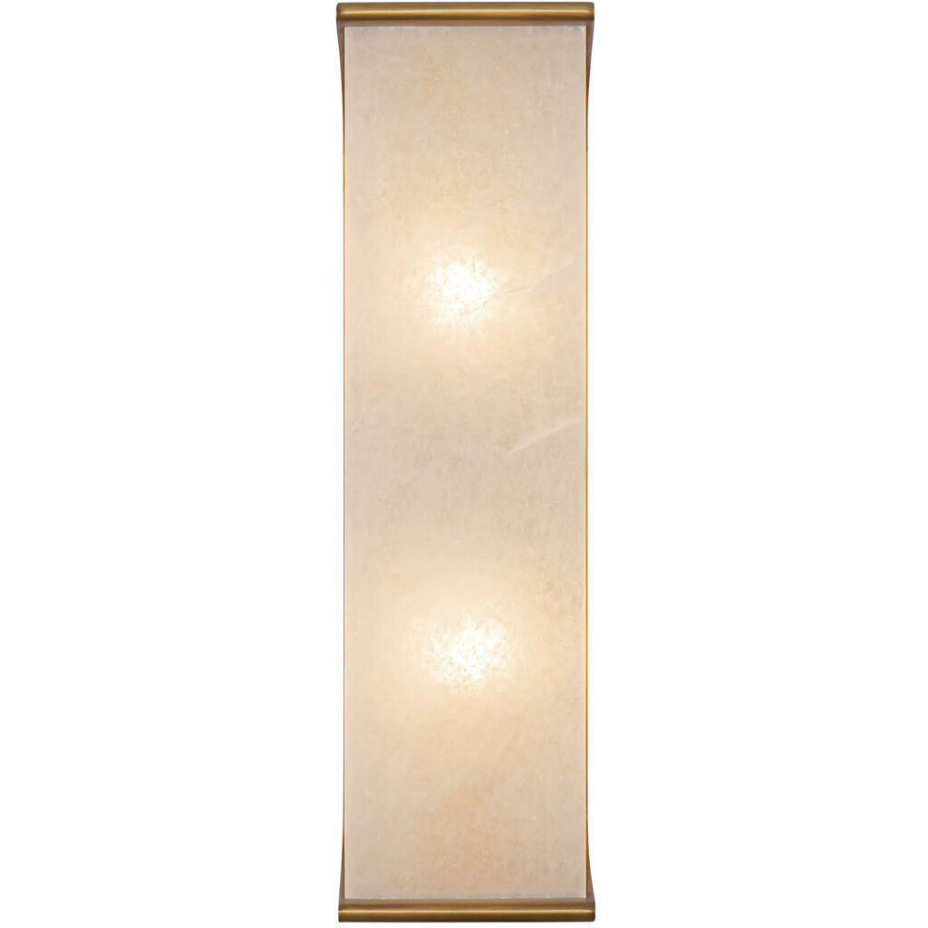 Abbott Wall/Vanity Light Wall Light in Vintage Brass