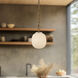 Alora Mood Cherise Pendant Ceiling Light in Brushed Gold