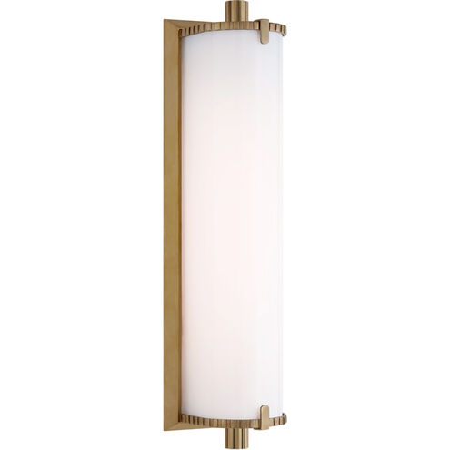 Thomas O'Brien Calliope2 LED 3.75 inch Hand-Rubbed Antique Brass Bath Light Wall Light, Medium