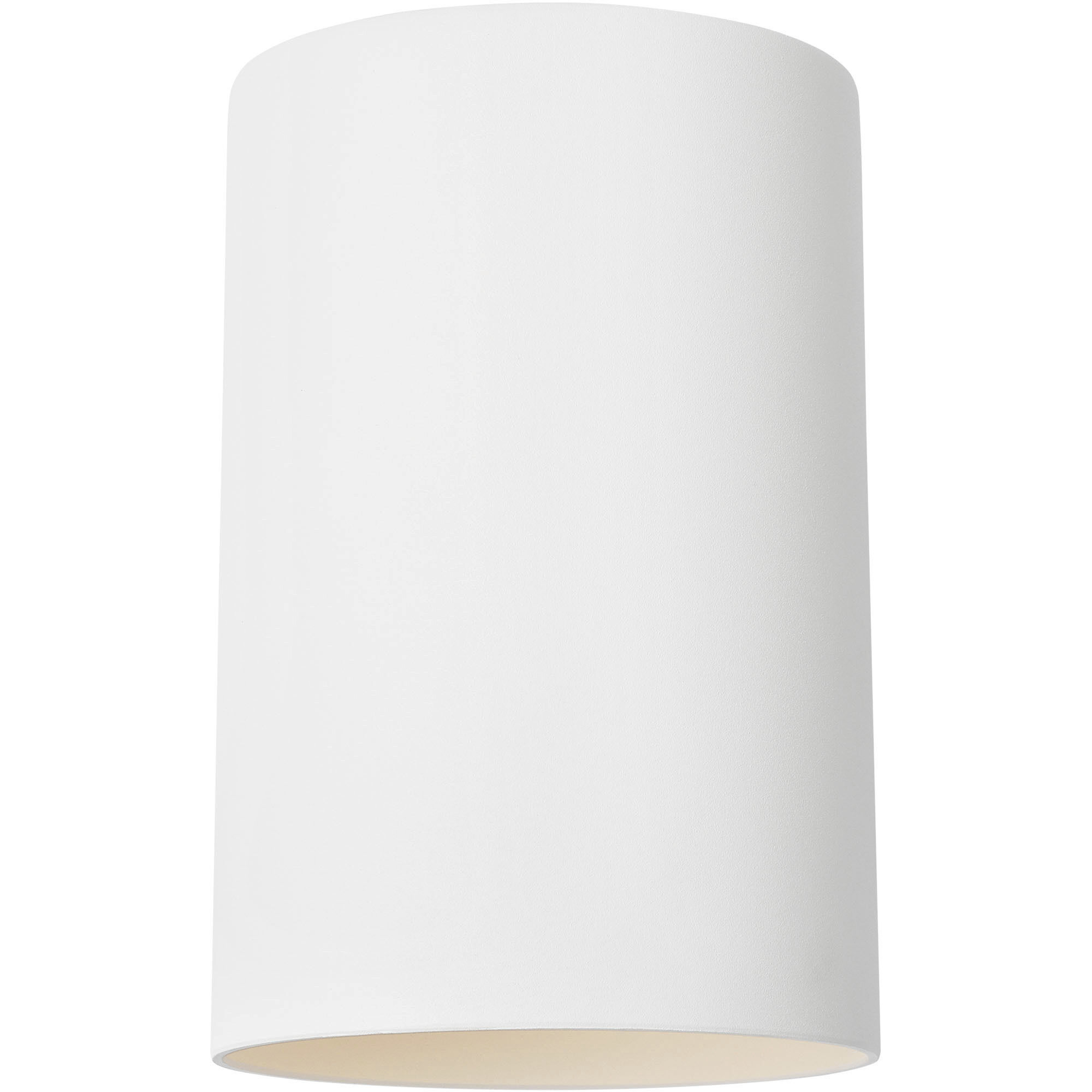 Sean Lavin Outdoor Cylinders 1 Light 9 inch Outdoor Textured White Outdoor Wall Lantern
