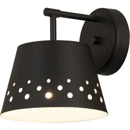 Katie 1 Light 8 inch Matte Black Wall Sconce Wall Light