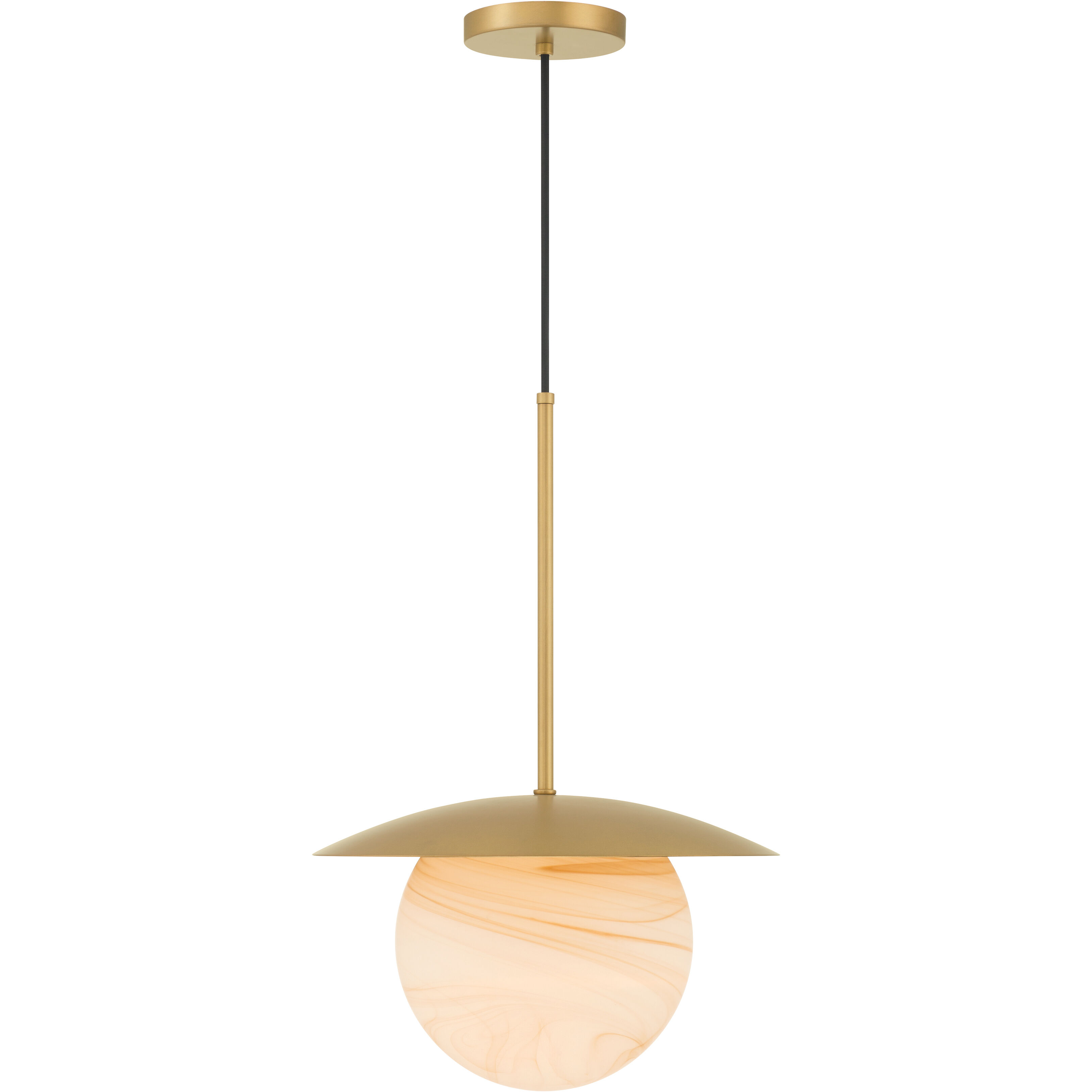 Olenne 1 Light 14 inch Legacy Brass Pendant Ceiling Light
