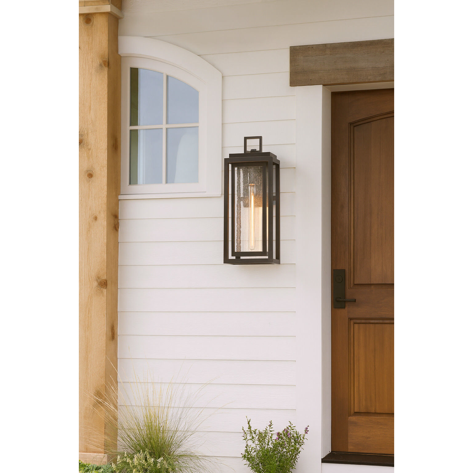 Coastal Elements Estate Series Republic 1 Light 27 inch Oil Rubbed Bronze Outdoor Wall Mount