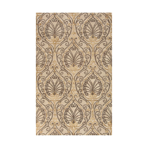 Modern Classics 156 X 108 inch Neutral and Gray Area Rug, Wool