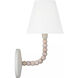 C&M by Chapman & Myers Fiona 1 Light 6.29 inch Aged Pewter Wall Sconce Wall Light