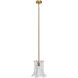 Cala 1 Light 12 inch Brass Pendant Ceiling Light