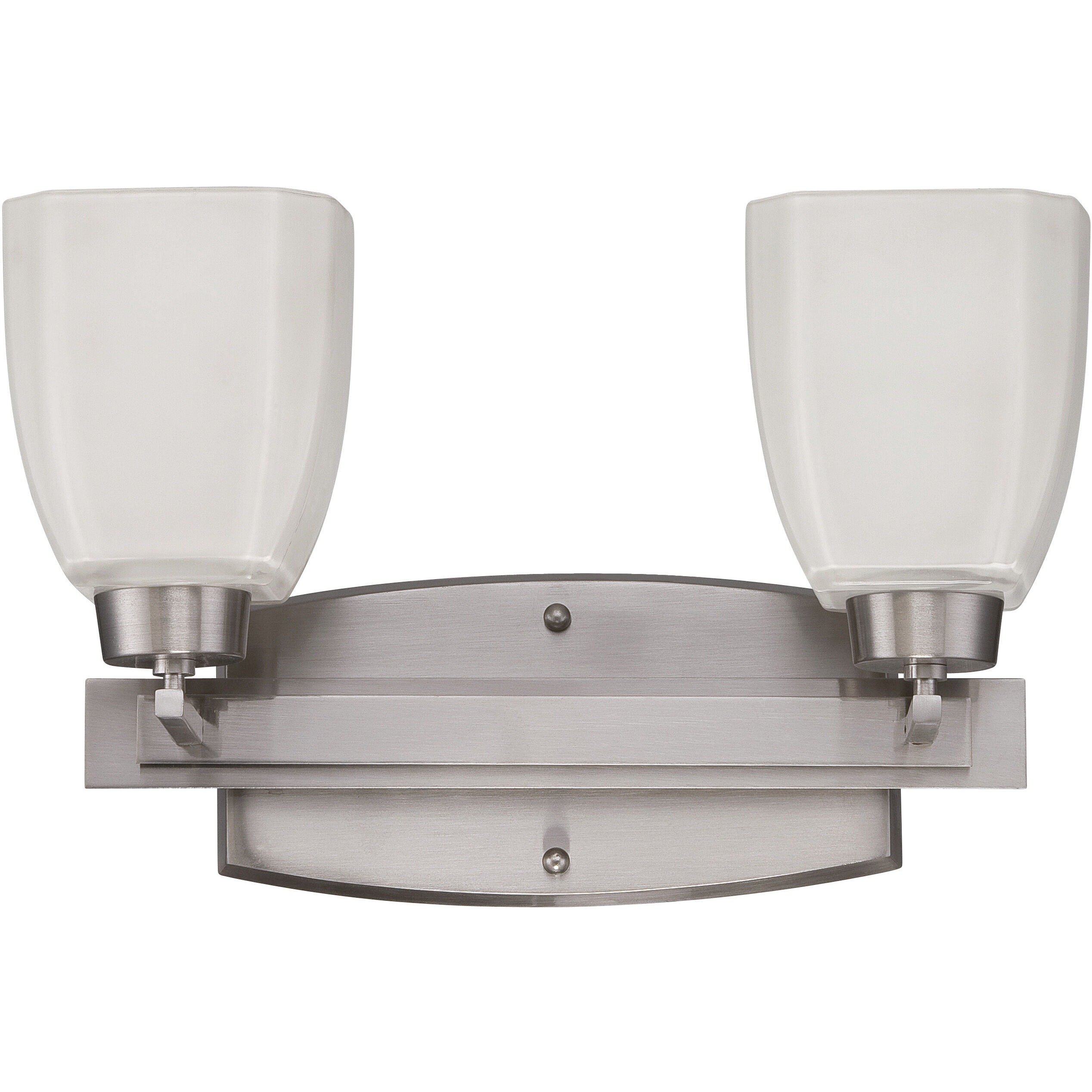 Neighborhood Bridwell 2 Light 16 inch Brushed Polished Nickel Vanity Light Wall Light